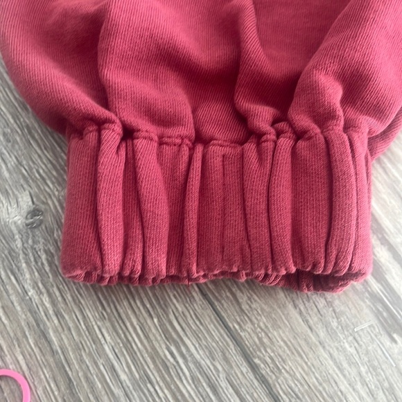 Anthropologie Pink and Orange Graphic Crop Top - Picture 9 of 13